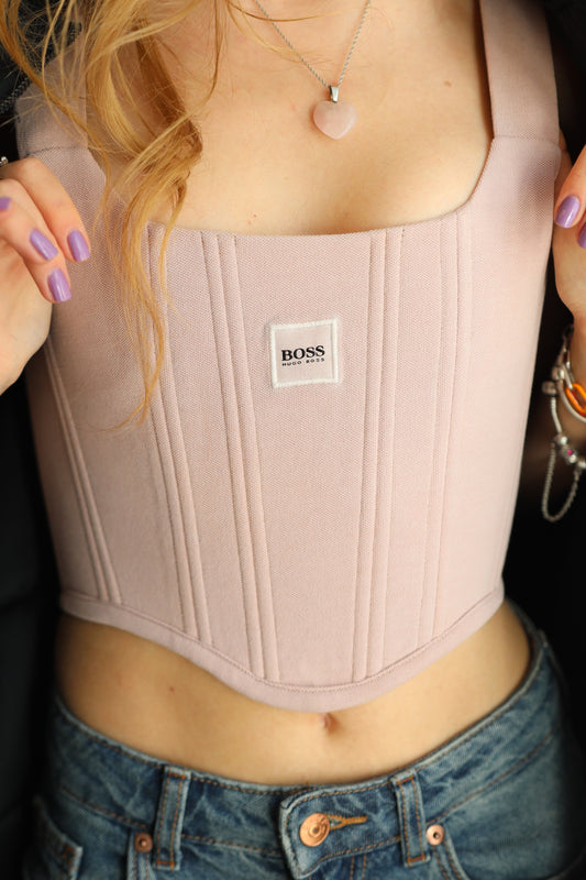 Boss upcycle corset